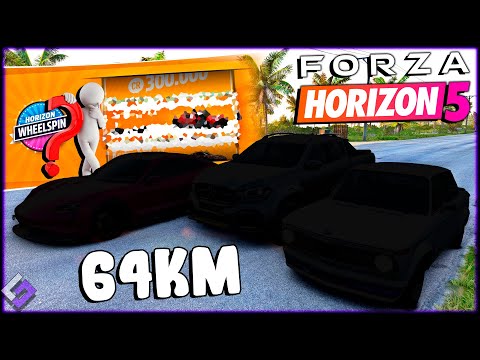 FORZA HORIZON 5 - 64KM RACE WITH A ROULETTE CAR