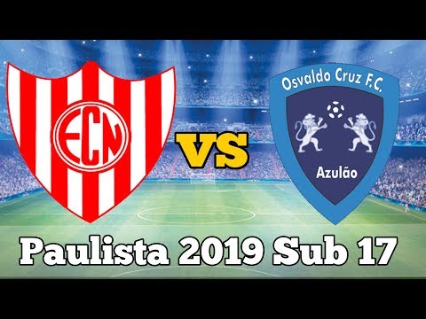 GOLS - Paulista 2019 Sub 17 - Noroeste x Osvaldo Cruz (13/04/2019)