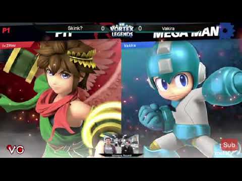 Vortex Legends 23 - Winners Round 2 - Skink? (Pit/Dark Pit) vs Vakira (Megaman)