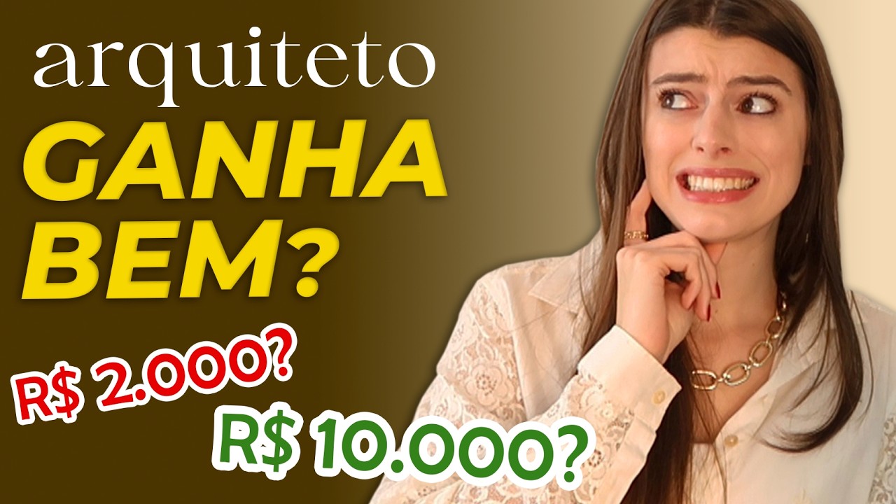 QUANTO GANHA UM ARQUITETO? Salário do arquiteto