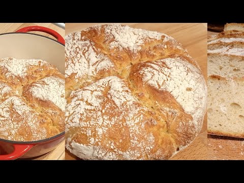 ARTISAN BREAD|NO KNEAD BREAD|DUTCH OVEN BREAD|ITALIAN BREAD|BREAD|BREAD RECIPE |SOURDOUGH |VEGAN