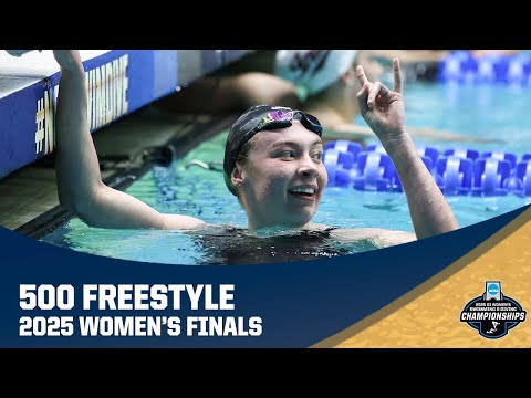 Women's 500 freestyle | 2025 NCAA swimming championships