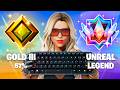 GOLD To UNREAL Ranked Speedrun In Fortnite