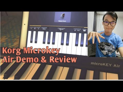 Korg Microkey Air 49 Bluetooth Midi Controller (Demo and Review)