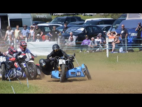 Frittenden Battle of Britain grasstrack Sidecar race