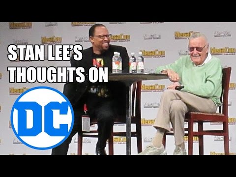 STAN LEE'S thoughts on DC COMICS | MegaCon 2016, Orlando FL