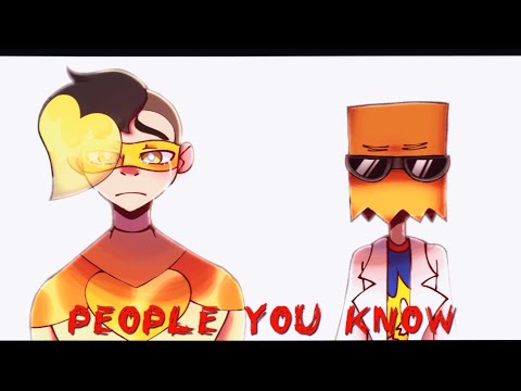 PEOPLE YOU KNOW | Flug & Goldheart |angst|GoodBroGH!AU|Villainous/Villanos|READ THE PINNED COM!!|G_A