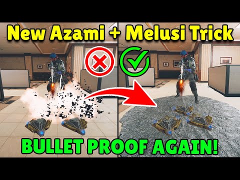 Melusi Gadget is BULLET PROOF AGAIN With This Trick! - Rainbow Six Siege