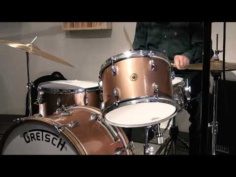 BEST WE HAVE SEEN Gretsch Copper Mist 22/13/16/5.5x14" WOW!!