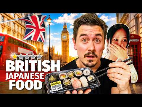 イギリスで日本食を試してみた (I Tried Japanese Food in England)