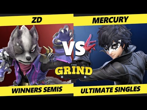 The Grind 125 Onine Winners Semis - ZD (Wolf) Vs. Mercury (Joker) Smash Ultimate - SSBU