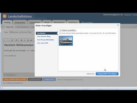 Eigenen Blog mit Blogger.com erstellen