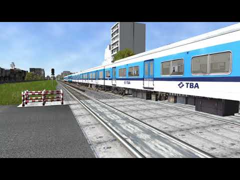 Toshiba Chapa 22 por Ciudadela (Open Rails)