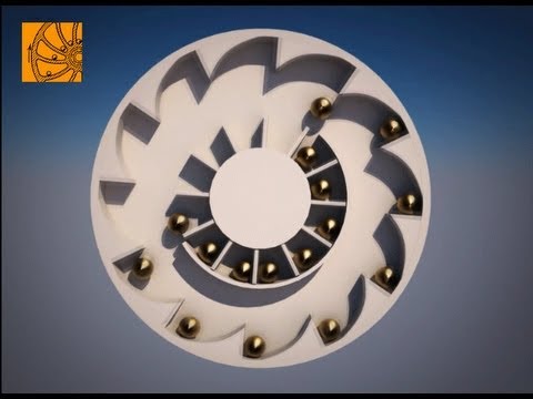 Perpetuum mobile in 3DMAX|| Perpetual Useless