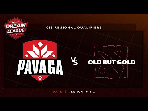 Pavaga vs Old But Gold Game 2 - DreamLeague S11 CIS Qualifier: Group Stage