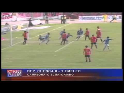 Dep. Cuenca 0 - Emelec 1 en la fecha 20