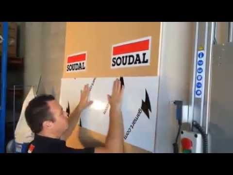 Soudal Supertack - The Ultimate Power Adhesive Demonstration Video