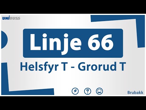 Linje 66 Helsfyr T - Grorud T
