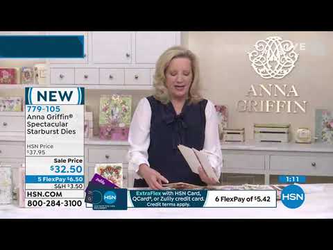 HSN | Anna Griffin Elegant Paper Crafting Sale 09.13.2021 - 08 PM