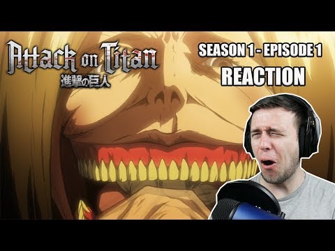 Rich Reaction - Attack On Titan Season 1 Episode 1 - The Titan's takeover!