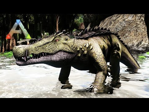 He attacked me, so I decided to tame the crocodile wild boar - Surviving in the ARK Swamp