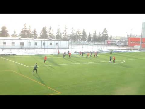 Mecz kontrolny - U17 KGHM Zaglebie Lubin  vs U19 GKS Tychy (0-2) - II polowa