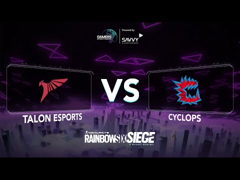 Talon Esports vs. CYCLOPS // Gamers Without Borders 2023 – Rainbow Six – Day 1