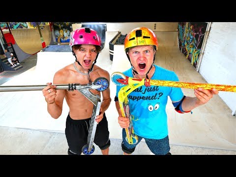 EXTREME GAME OF SCOOT! Leo Spencer VS Claudius Vertesi