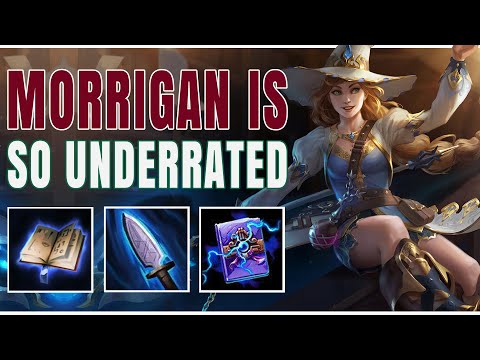 THE MORRIGAN IS MY NEW FAVORITE MAGE ! | Smite Morrigan Gameplay