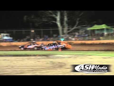 Modified Sedans: Josh Wicks Rollover - Kingaroy Speedway