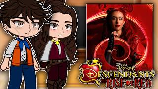 Descendants 5 Wicked Wonderland React To Red | Gacha React