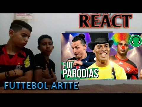 🎵REACT🎵FUT PARODIAS:CIRCO DO FUTEBOL.PARODIA PODE SE SOLTAR"JERRY SMITH"(FUTTEBOL ARTTE)