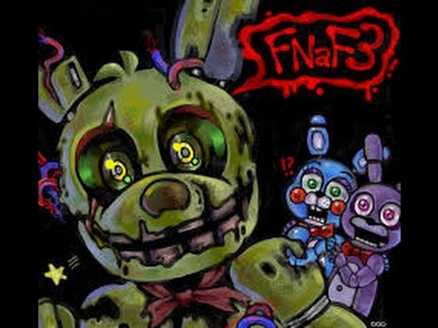 Five Nights at Freddy's 3 Full Playthrough Nights 1-6, Minigames, Endings,  Extras + No Deaths! (New) 