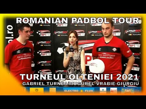 Gabriel Turnea și Mugurel Vrabie, intervievați de Lavinia Pavel pentru Padbol Romania