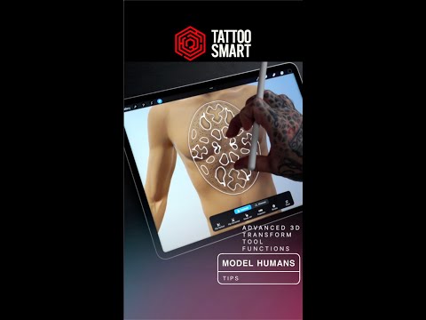 , title : 'Advanced design adjustments for Procreate 3D - Tattoo Smart Model Humans Tips'