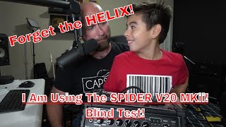 Video thumbnail for Forget The Helix! Let's Try The Line 6 SPIDER V 20 MKii | Blind Test! by Jason Sadites