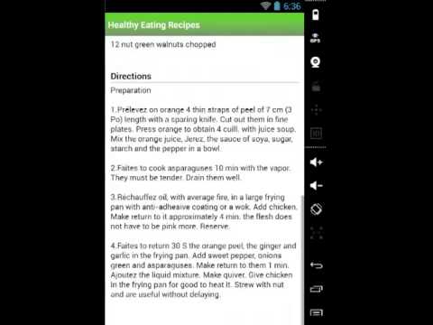 healthy eating recipes Video