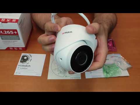 Купольные IP-камеры Обзор 2 Мп IP камеры HiWatch DS-I253M(B)