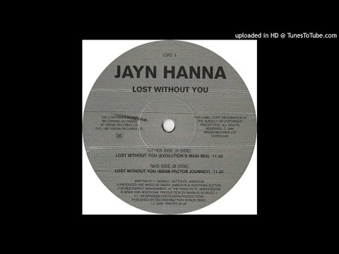 Jayn Hanna ‎- Lost Without You (Edge Factor Journey)