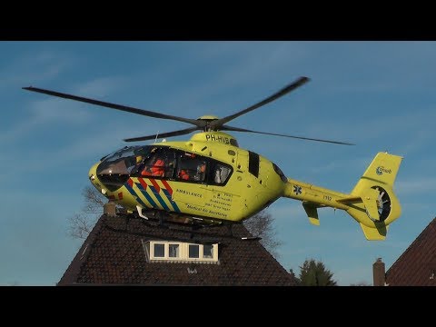 [Landing & Take Off] Lifeliner 1 [PH-HVB] van en naar MMT inzet Arnhemseweg Amersfoort