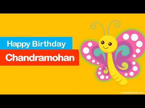 Happy Birthday to Chandramohan