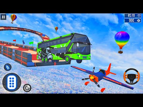 Impossible School Bus Simulator Tracks Driving - Bus Jumping Simulator - Best Android Gameplay 2022