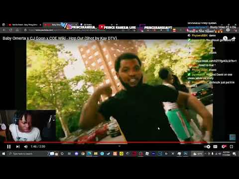 Baby Omerta x CJ Goon x COE Wiki - Hop Out (Shot by Kay DTV) | Prince Raheem Live Reaction