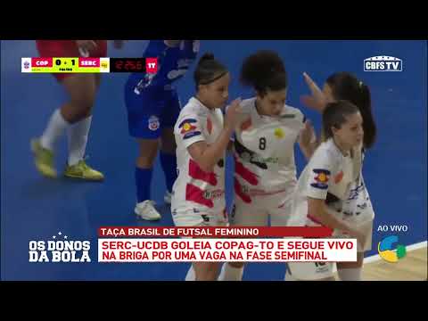 SERC-UCDB THROWS COPAG-TO AND REMAINS IN THE FIGHT FOR A PLACE IN THE SEMIFINAL OF THE BRAZILIAN ...