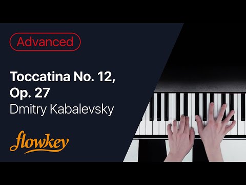 Toccatina No.12, Op. 27 - Dmitry Kabalevsky (Piano tutorial)