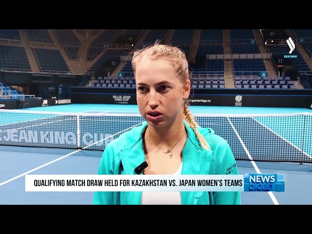 Qualifying match draw held for Kazakhstan vs. Japan women’s teams