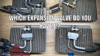 Overview of Mazda FD RX7 Evaporators and Expansion (TXV) Valves (LHD and RHD)