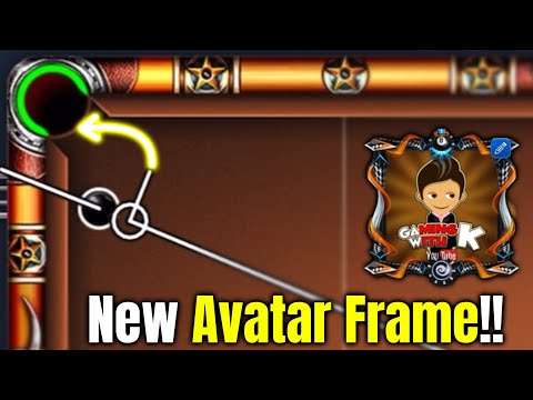I Bought the New Avatar Frame! 😱🔥 New pool pass Level Max 8 Ball Pool - GamingWithK