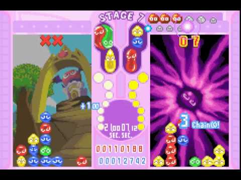 puyo pop fever gba gameshark codes