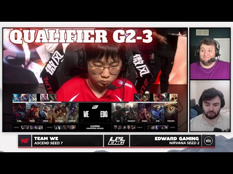 WE vs EDG - Game 3 | Qualifier S15 LPL Summer Playoffs 2025 | Team WE vs Edward Gaming G3 full